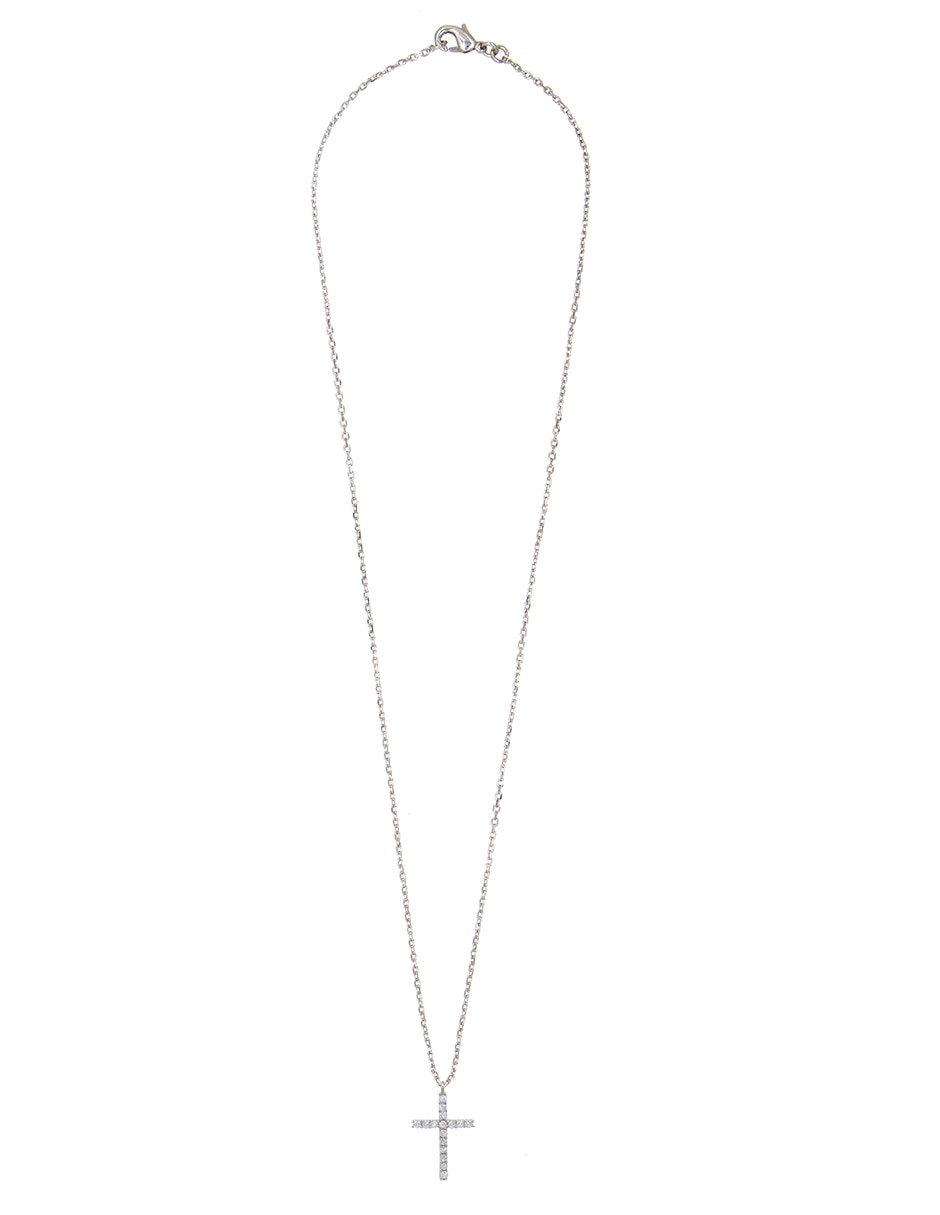 Collar de cruz Estacional de plata P 925