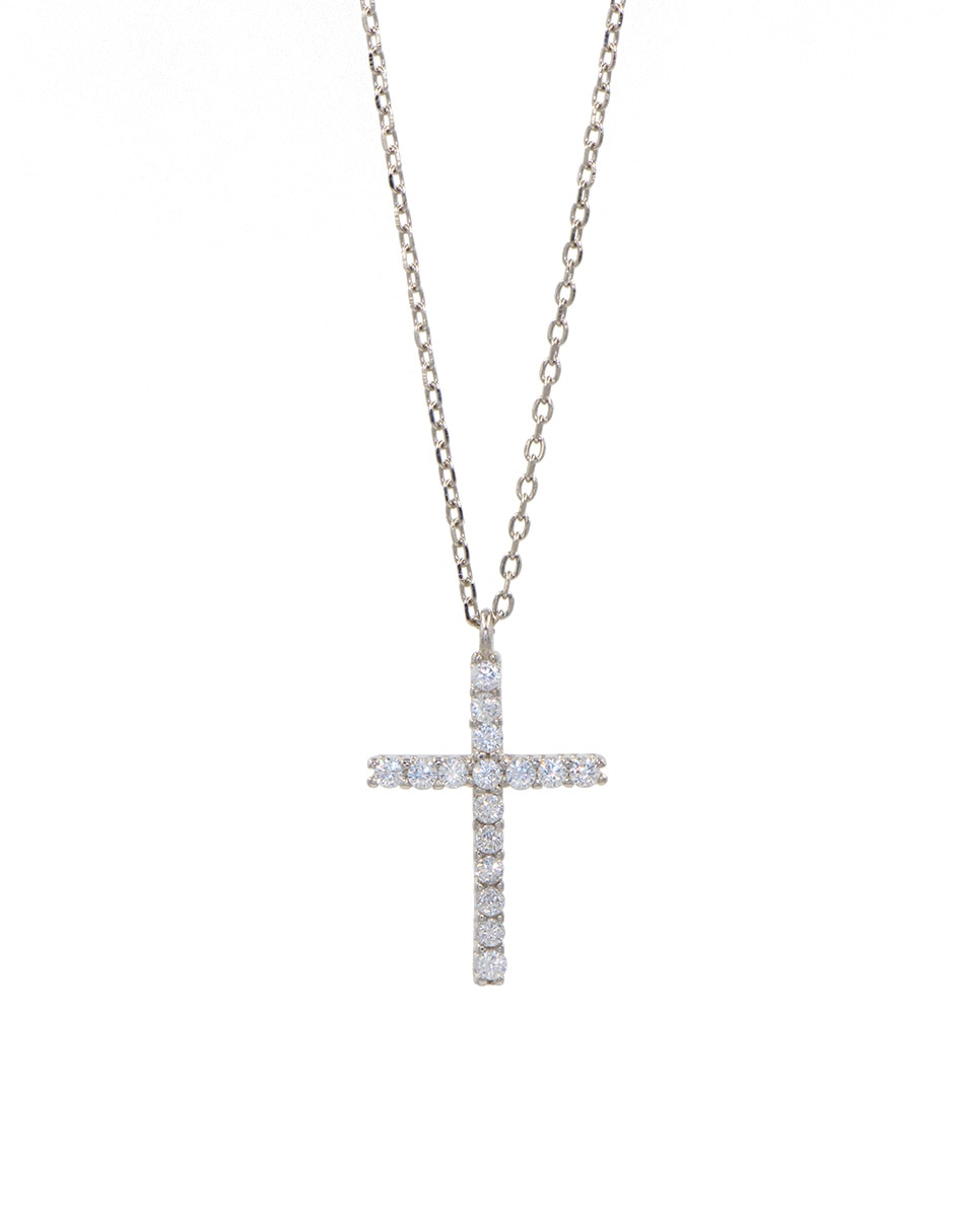 Collar de cruz Estacional de plata P 925 3