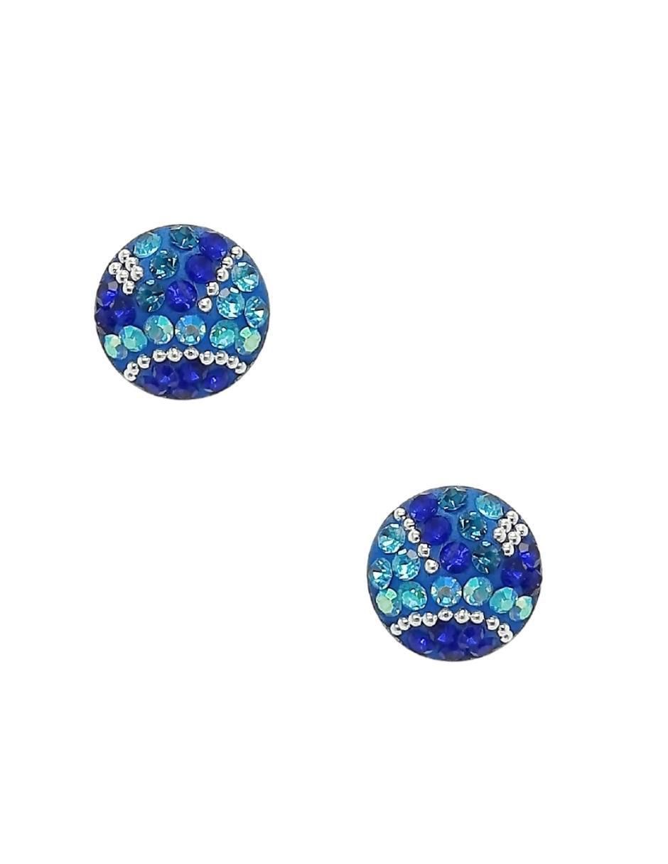 Aretes y collar de caballito mar Seahorse de plata P925 Swarovski
