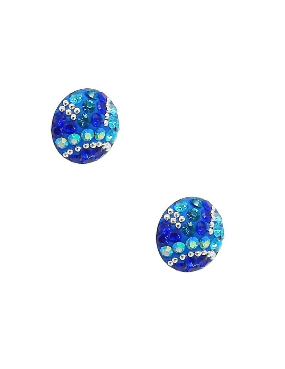 Aretes y collar de caballito mar Seahorse de plata P925 Swarovski