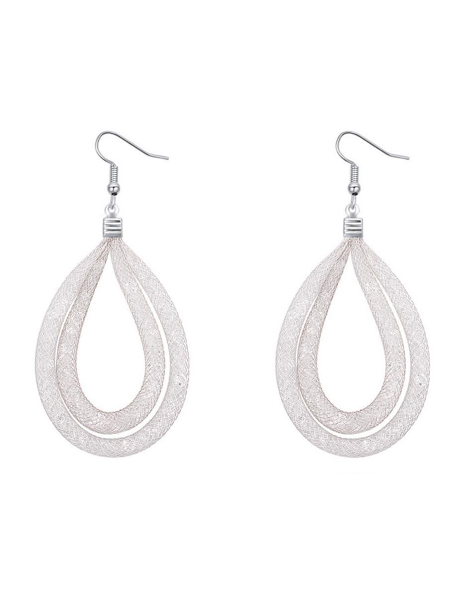Aretes redondos Ninguna con acabado brillante cristal Aretes redondos Ninguna con acabado brillante cristal