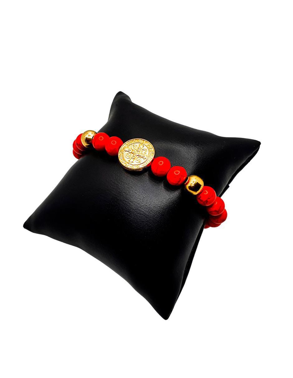 Pulsera San Benito con acabado brillante 3
