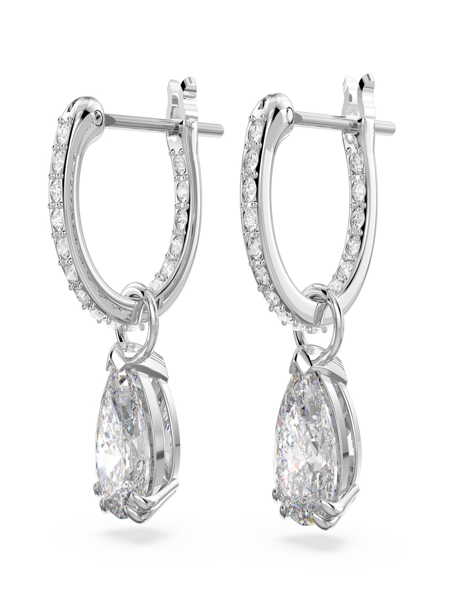 Aretes de gota Millenia con acabado brillante 2
