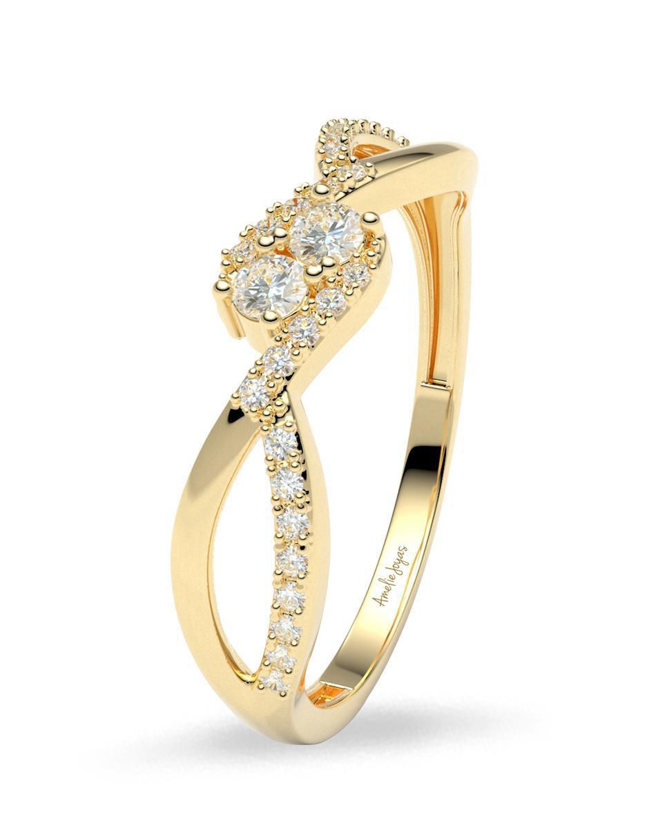 Anillo amelie joyas sin colección