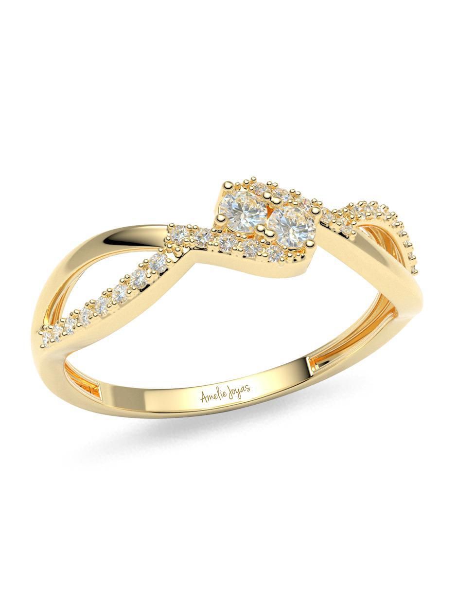 Anillo amelie joyas sin colección