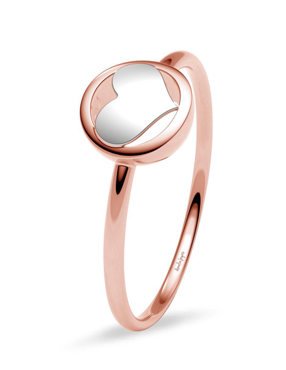 Anillo 14 k de oro zirconia brillante 2