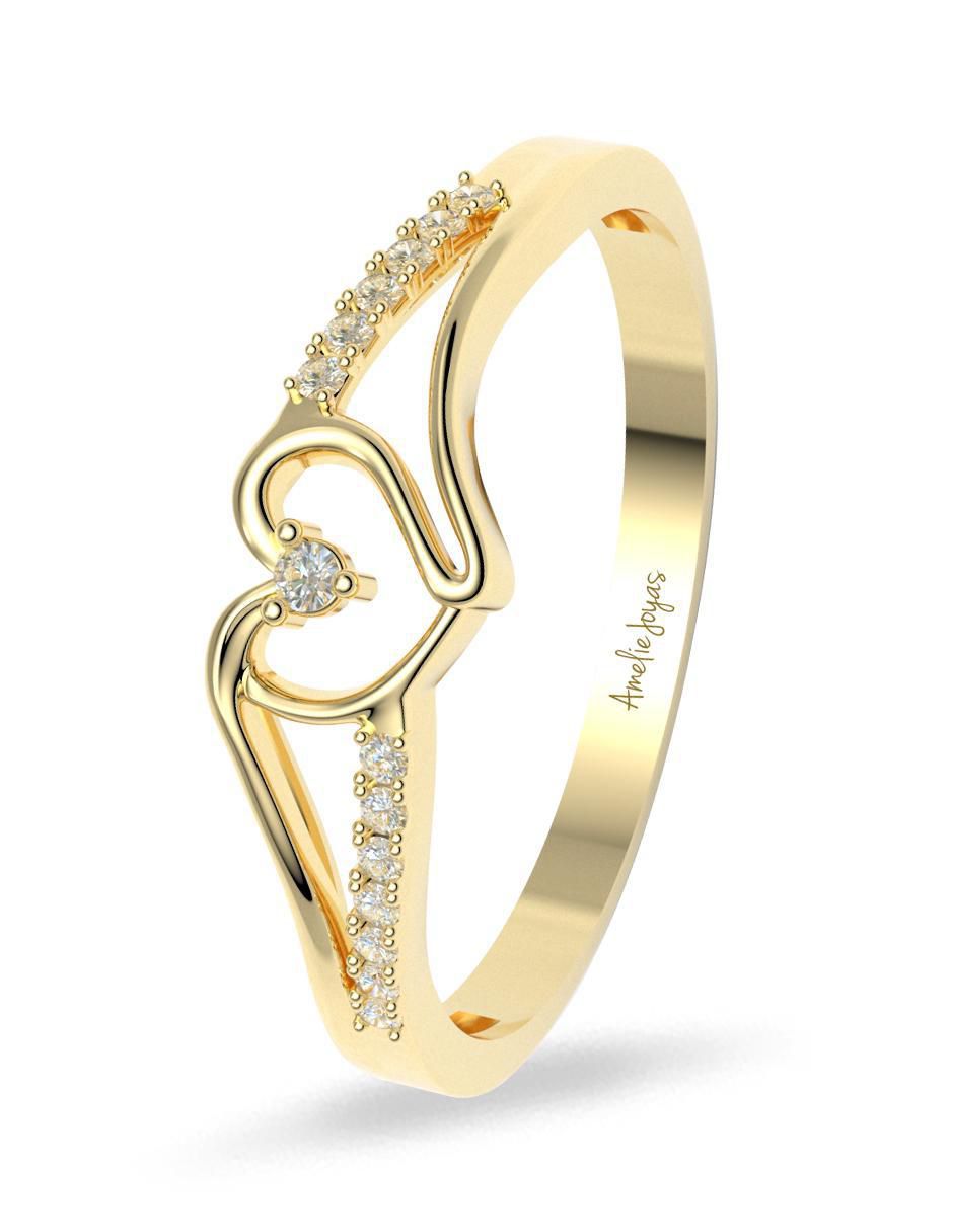 Anillo amelie joyas sin colección