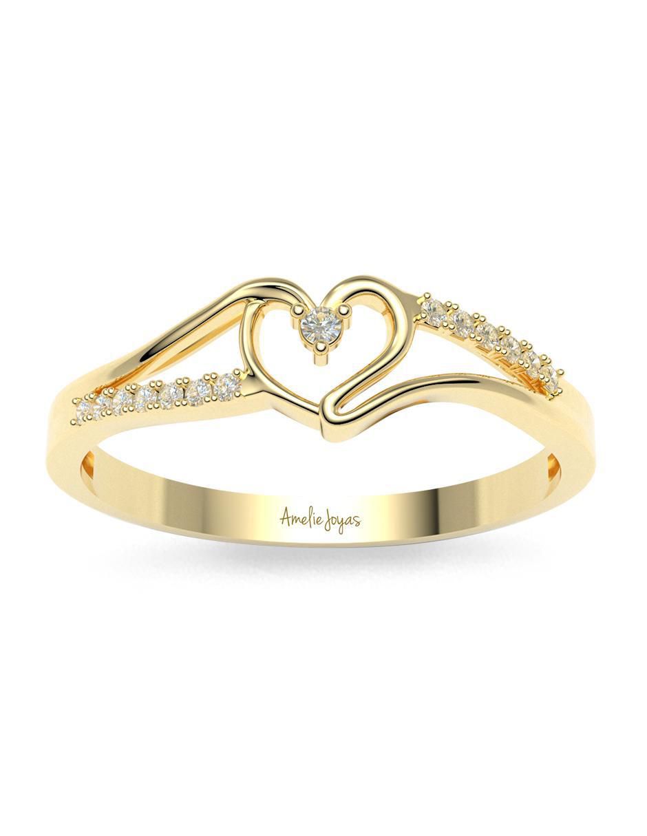 Anillo amelie joyas sin colección