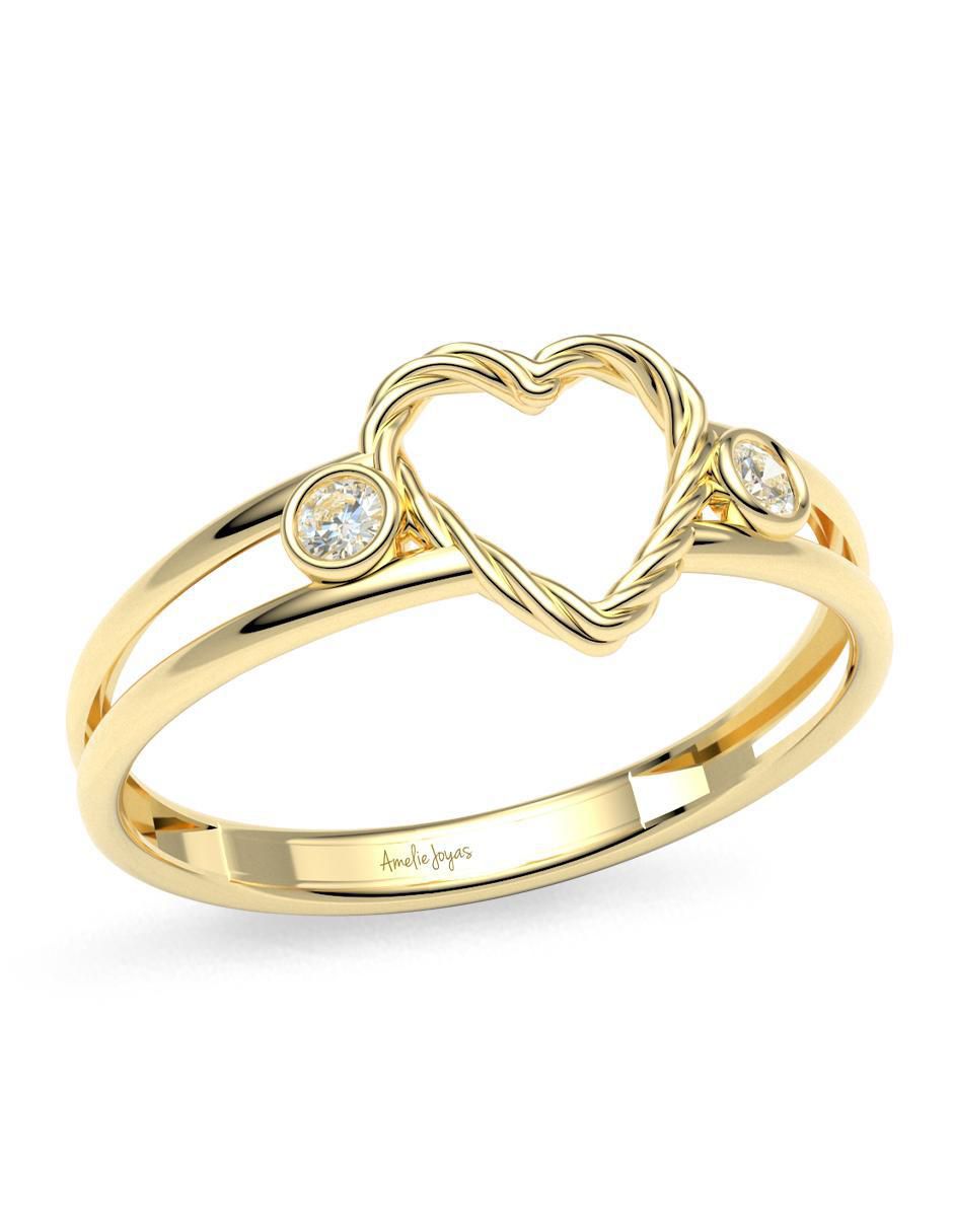 Anillo amelie joyas sin colección