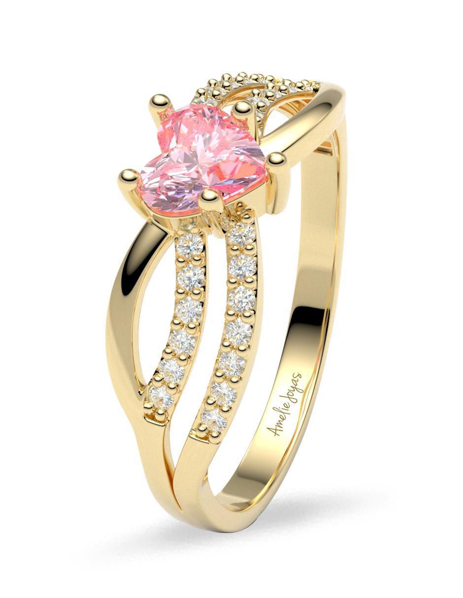 Anillo amelie joyas sin colección