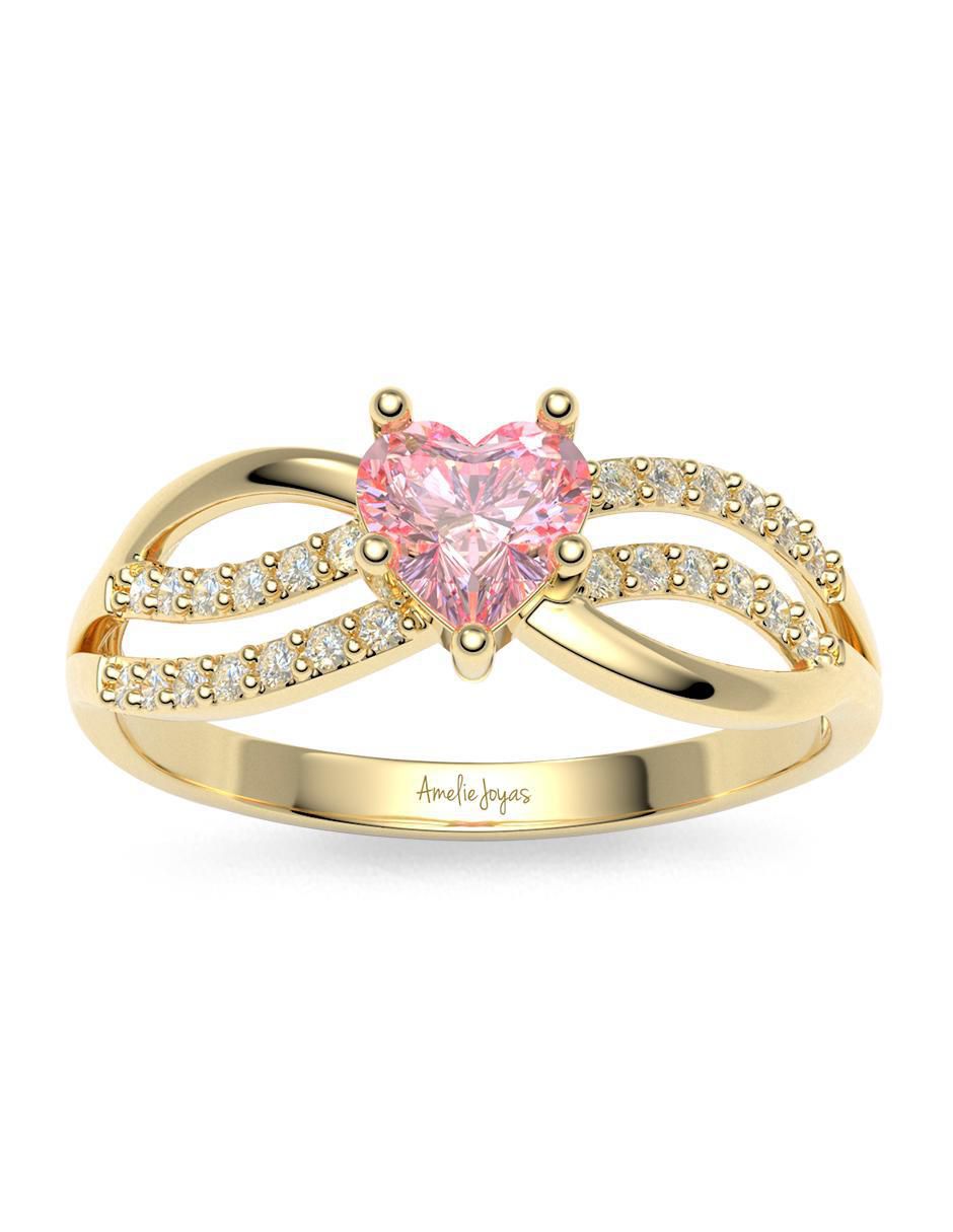 Anillo amelie joyas sin colección