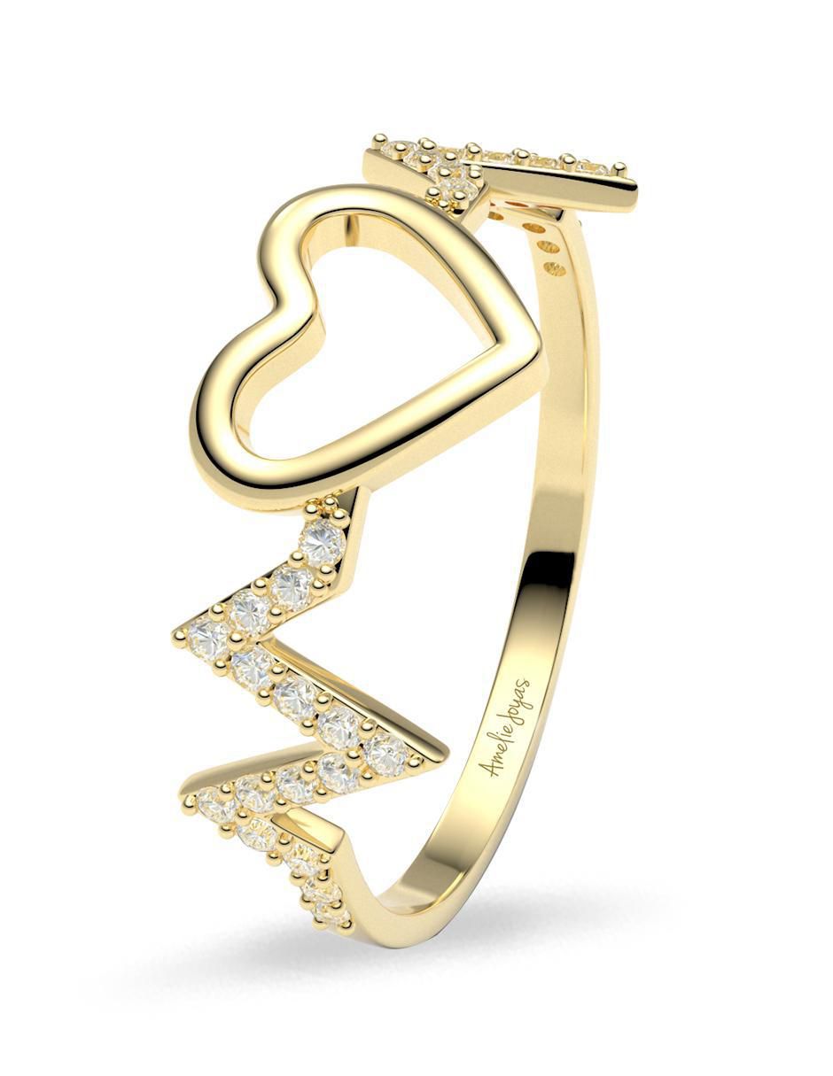 Anillo amelie joyas sin colección