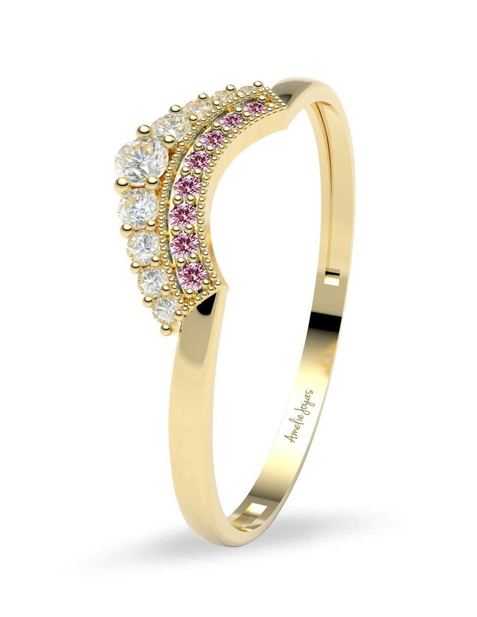 Anillo amelie joyas sin colección