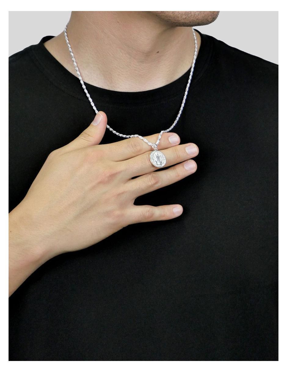 Collar con dije de plata P 925 6