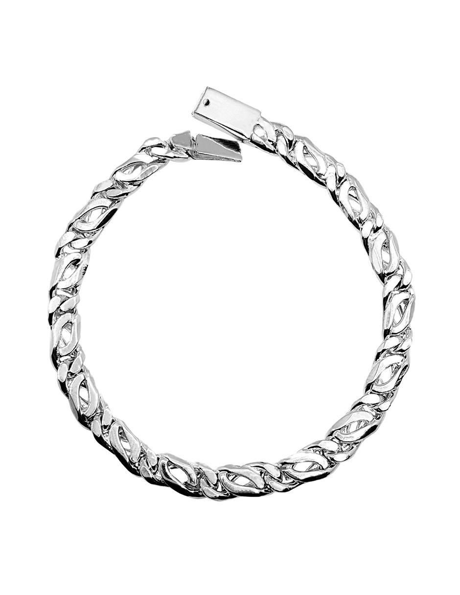 Pulsera de plata con acabado pulido Pulsera de plata con acabado pulido