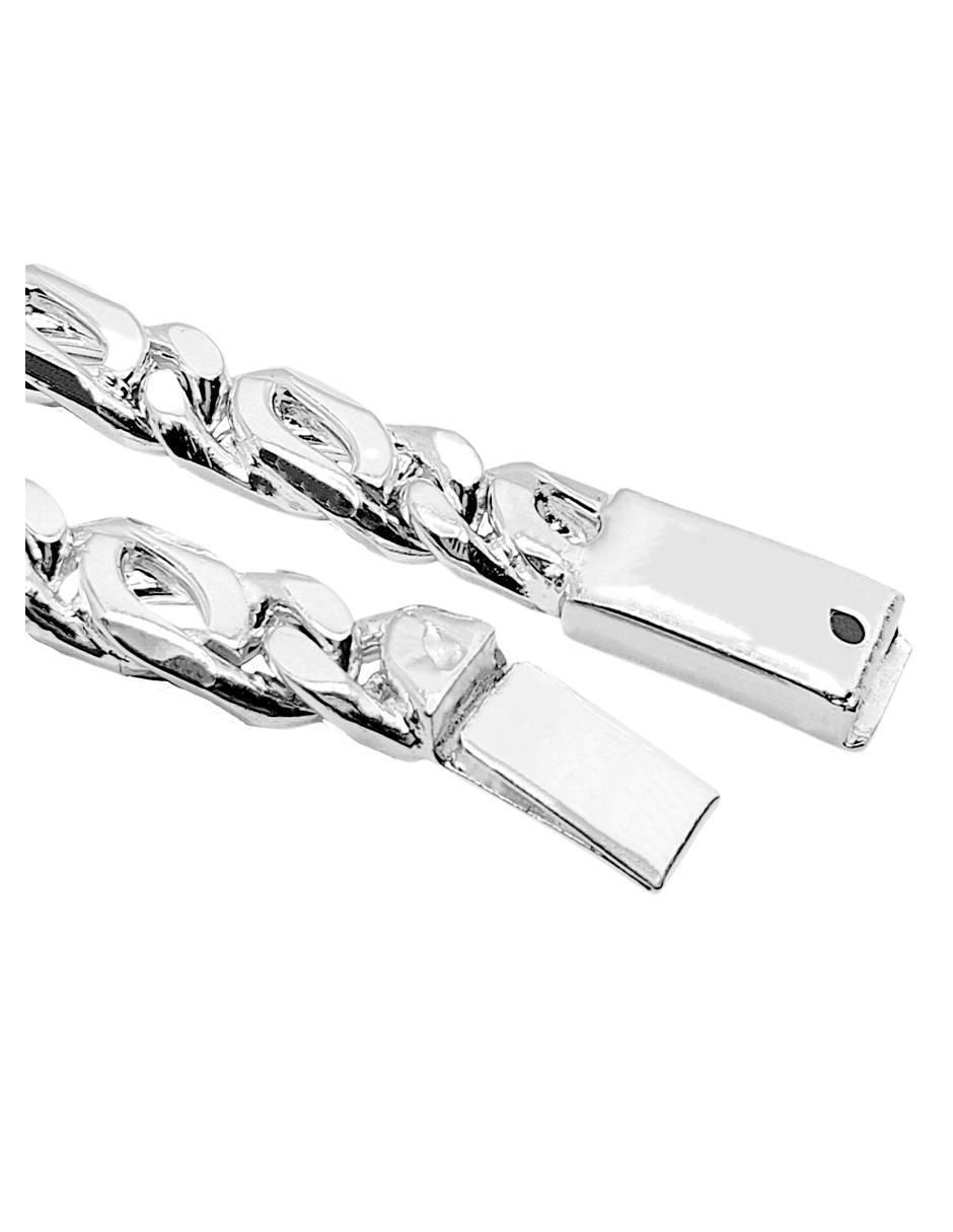 Pulsera de plata con acabado pulido 2