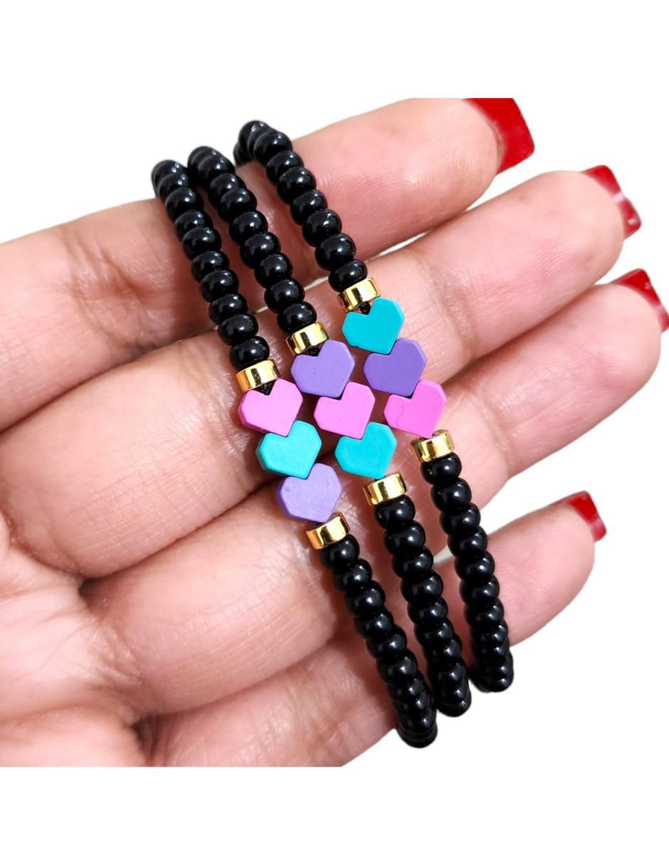 Pulsera koua itz de cristal joyeria para amigas con acabado cristal