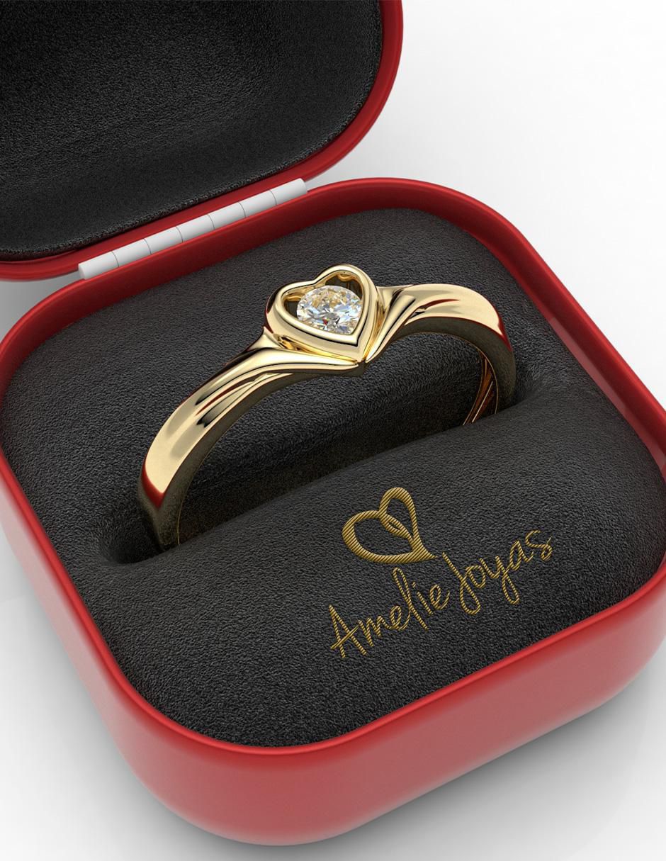 Anillo amelie joyas sin colección