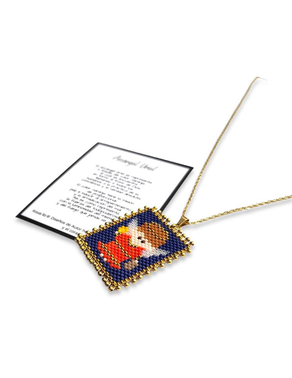 Collar koua itz joyería religiosa de cristal sin kilataje