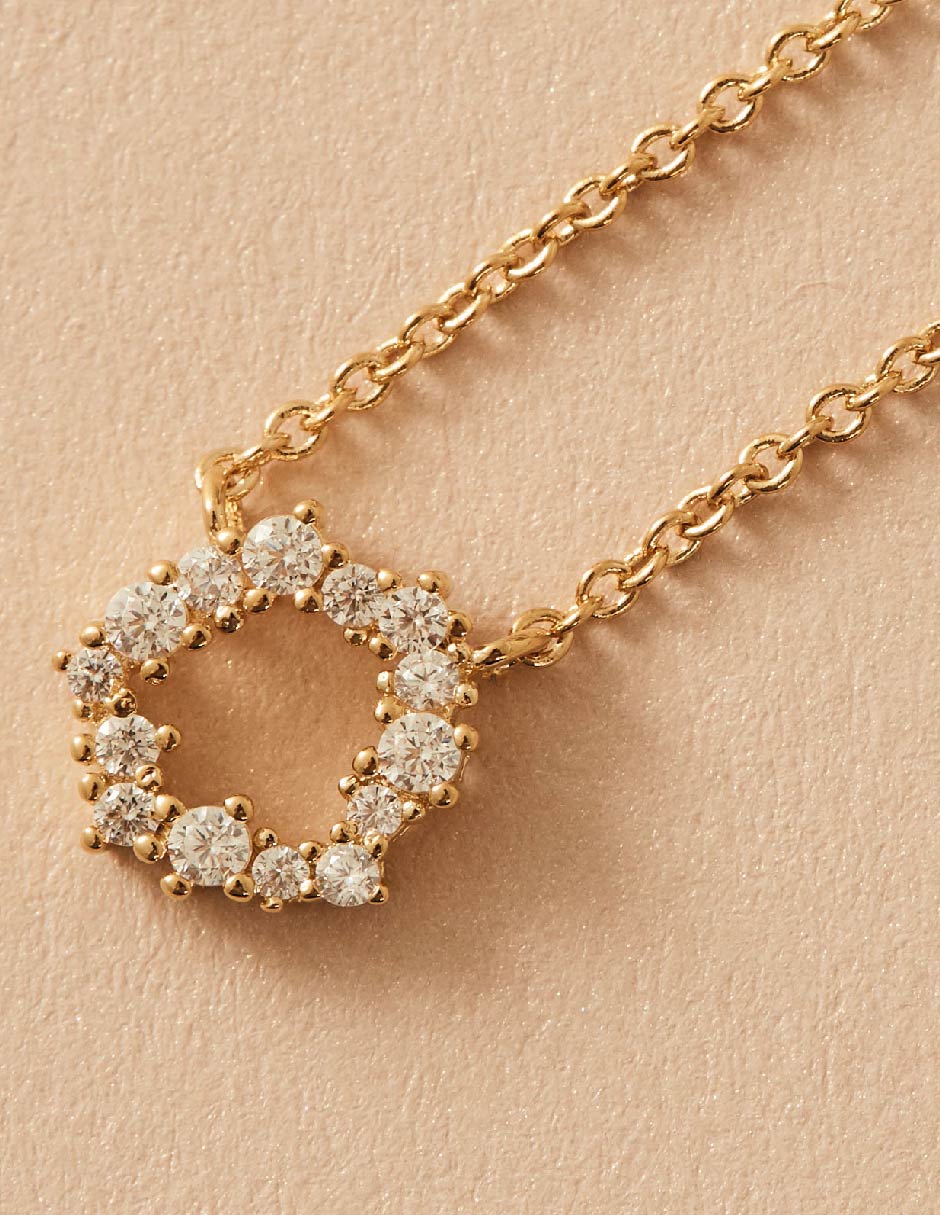 Collar Angelique de baño de oro 2