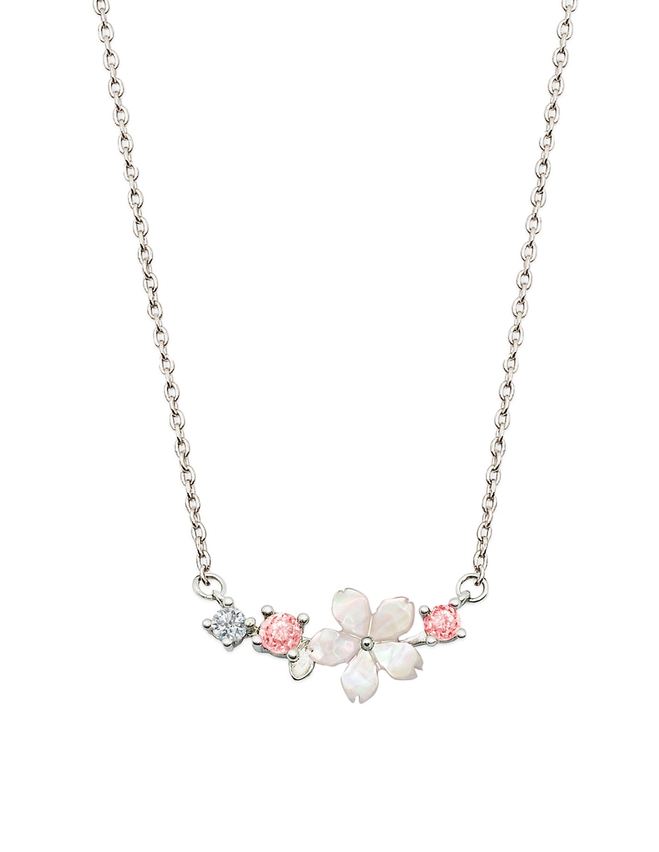 Collar de flor Estacional de plata P 925 2