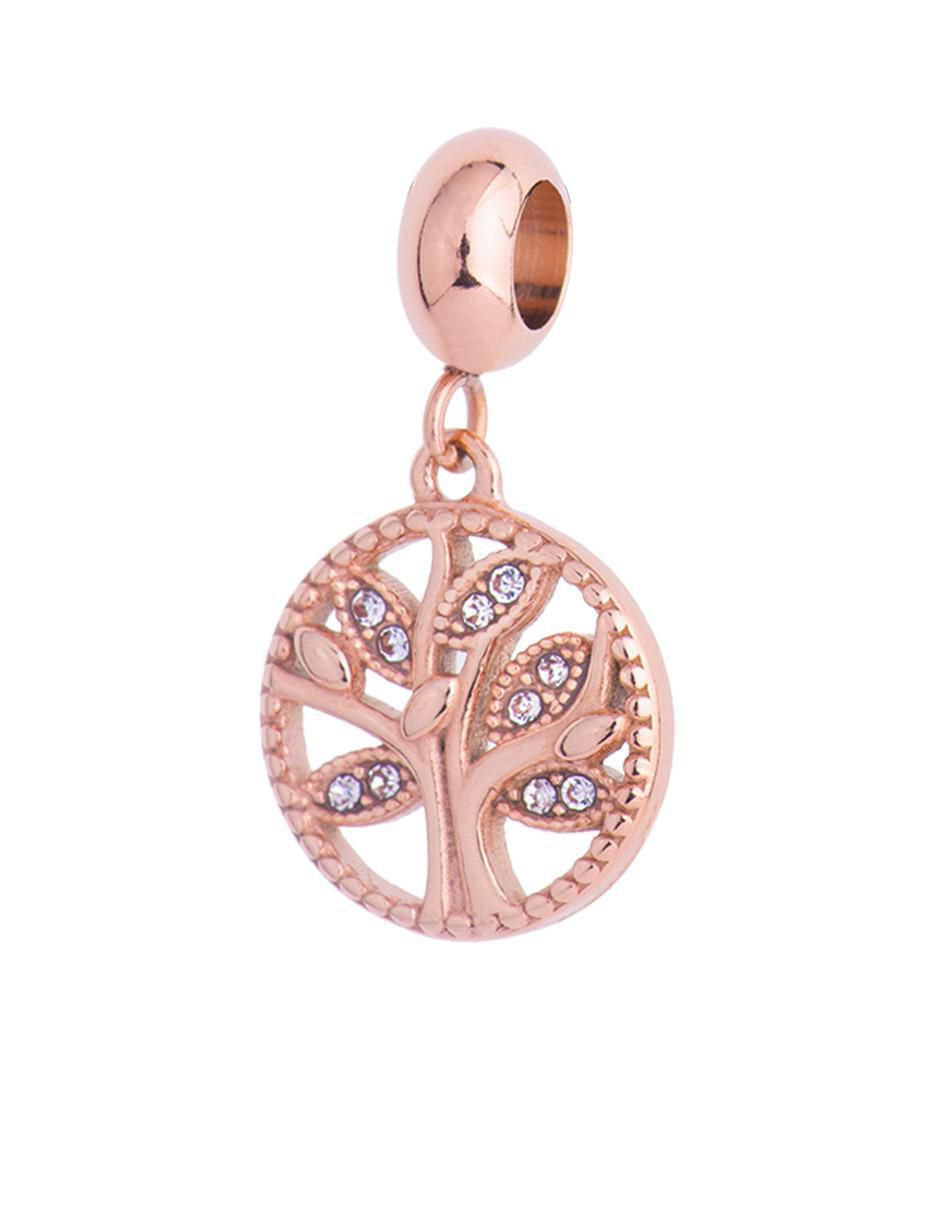Charm de árbol zirconia cúbica