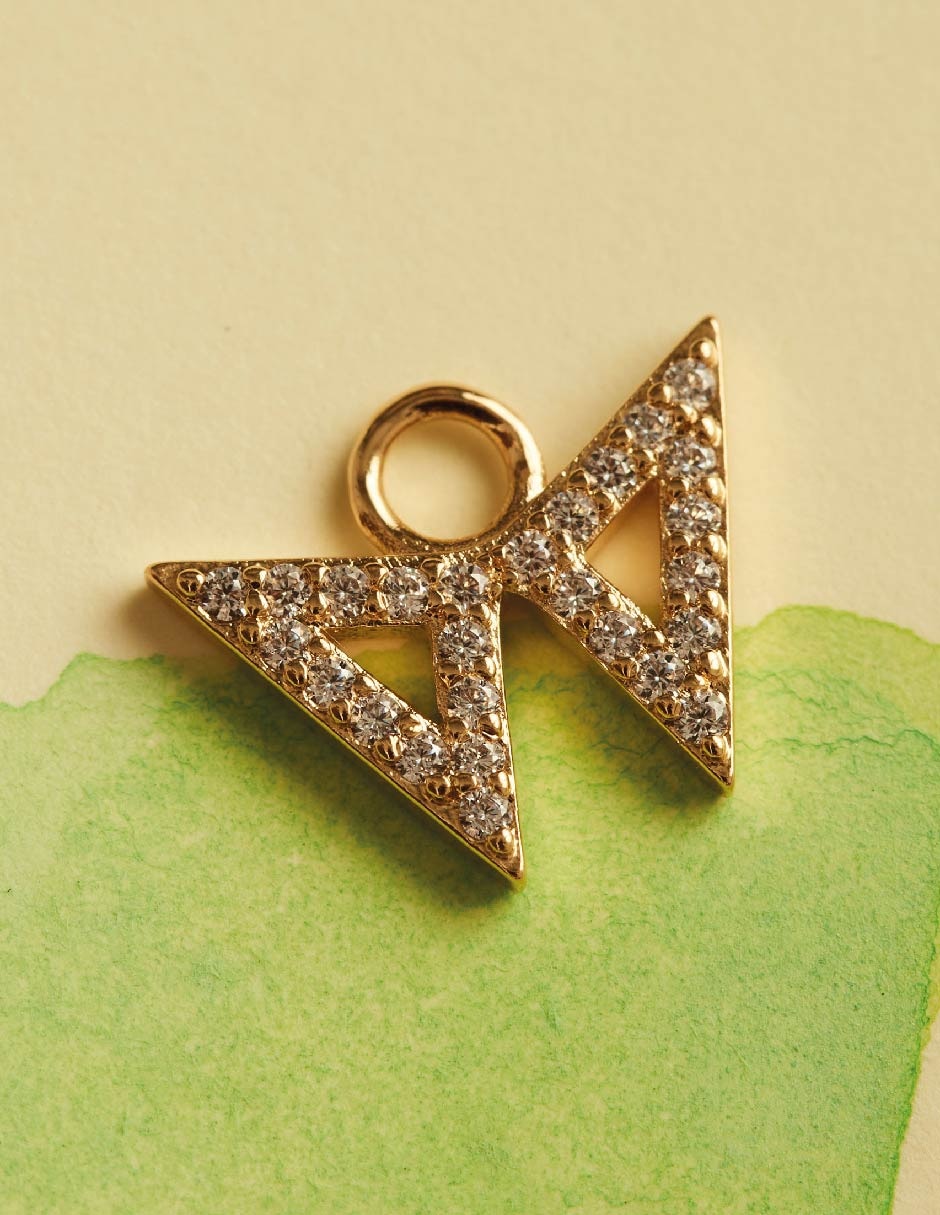 Charm de mariposa circonita 2