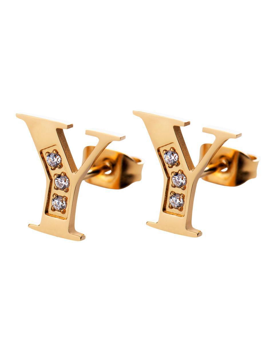 Broqueles con acabado brillante zirconia cúbica Broqueles con acabado brillante zirconia cúbica