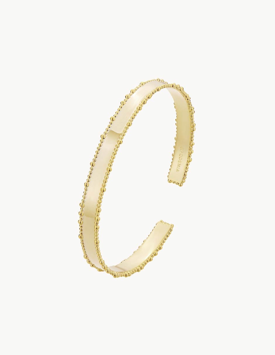 Brazalete de baño de oro Engrave Brazalete de baño de oro Engrave