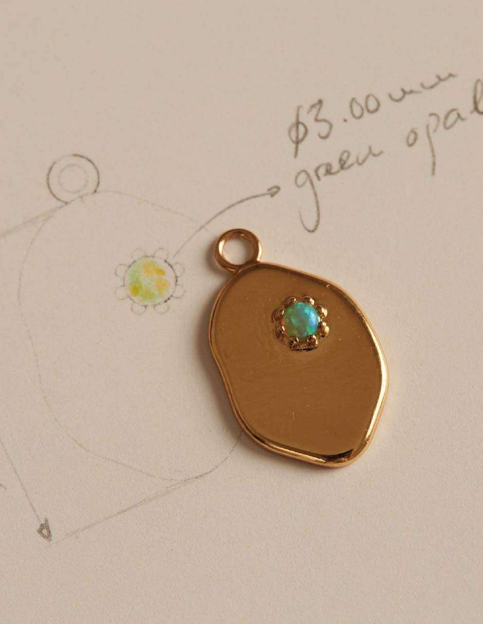 Charm classic ópalo 2