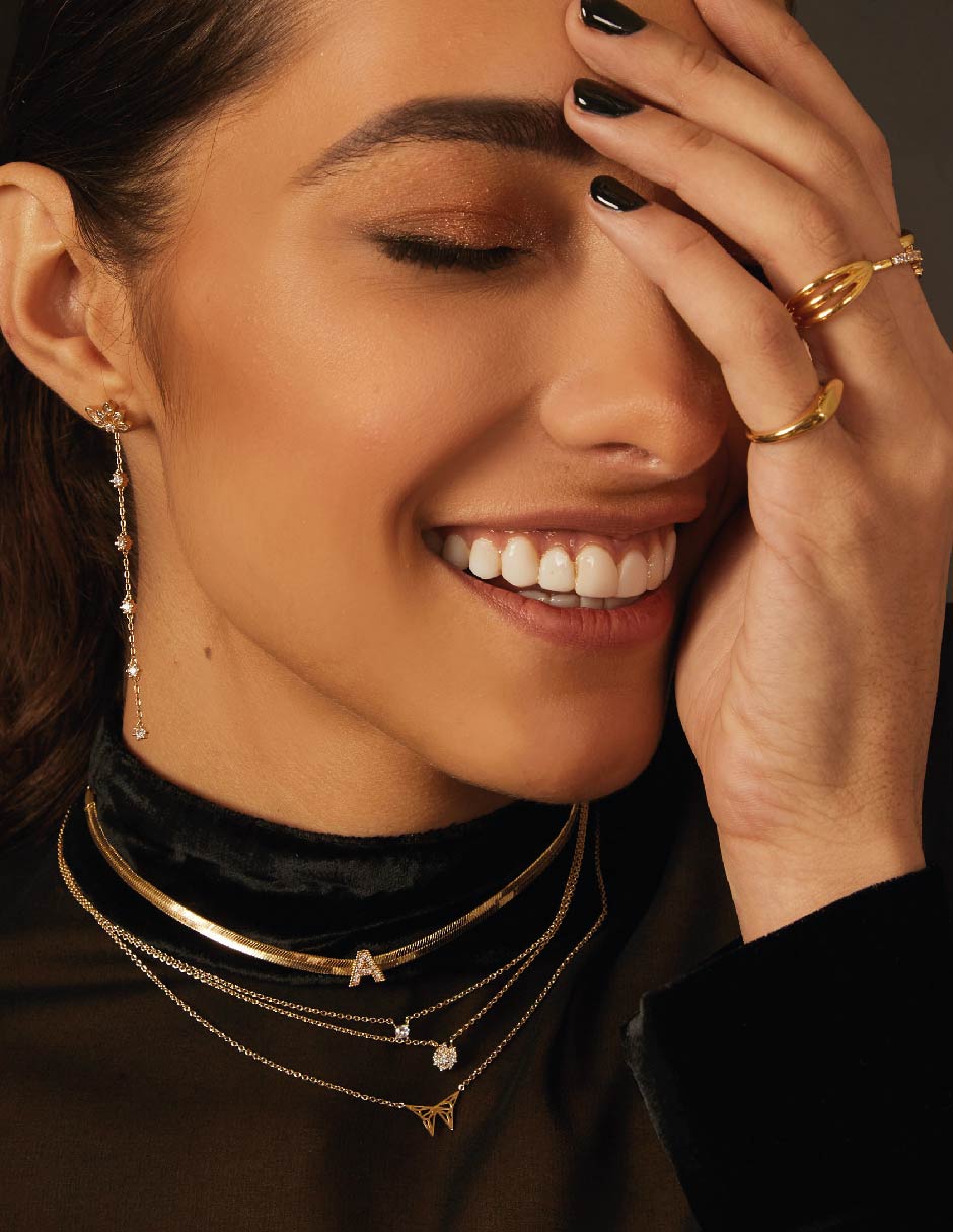 Collar de baño de oro 18 K 2