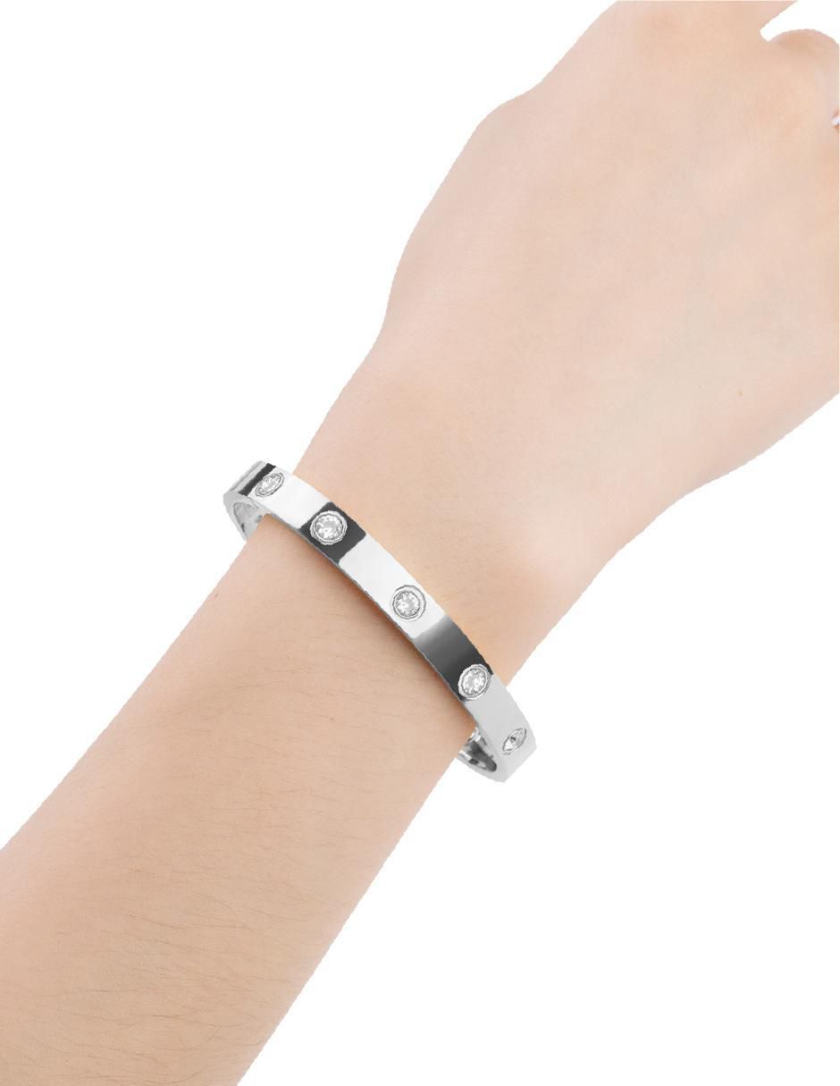 Pulsera clepsidra de acero inoxidable ninguna con acabado acero inoxidable