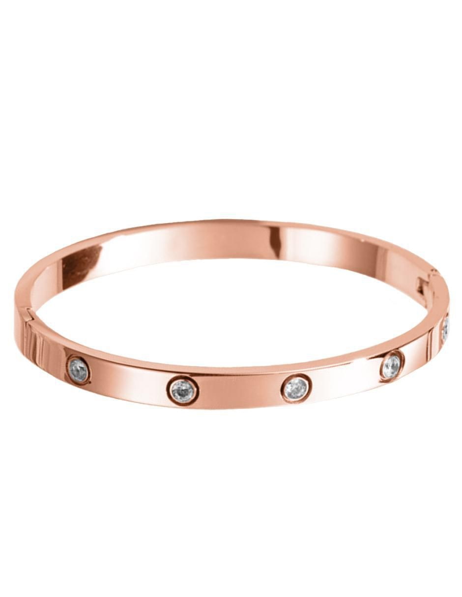 Pulsera de acero inoxidable ninguna con acabado metal