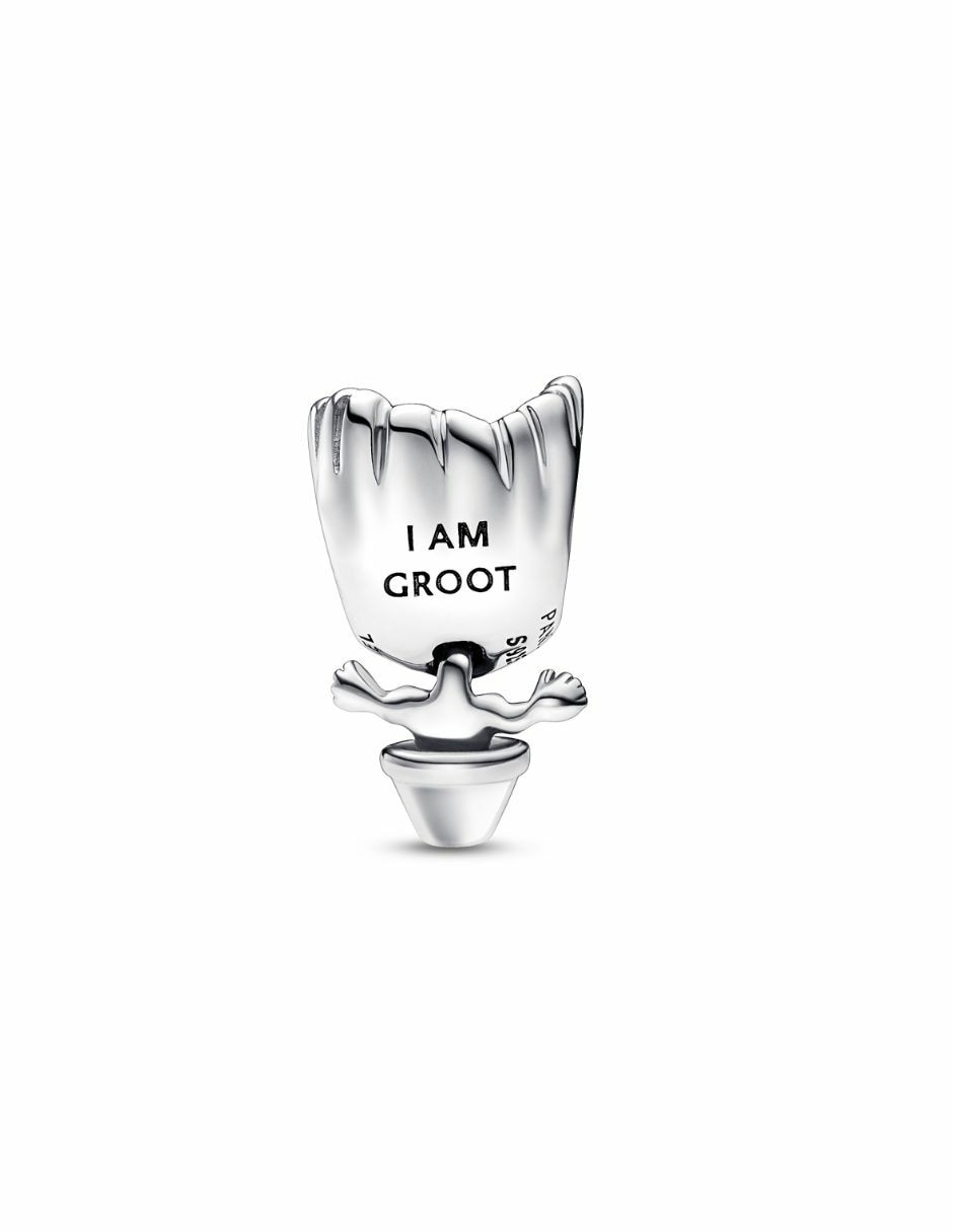Charm de personaje marvel x de plata P 925 cristal 2