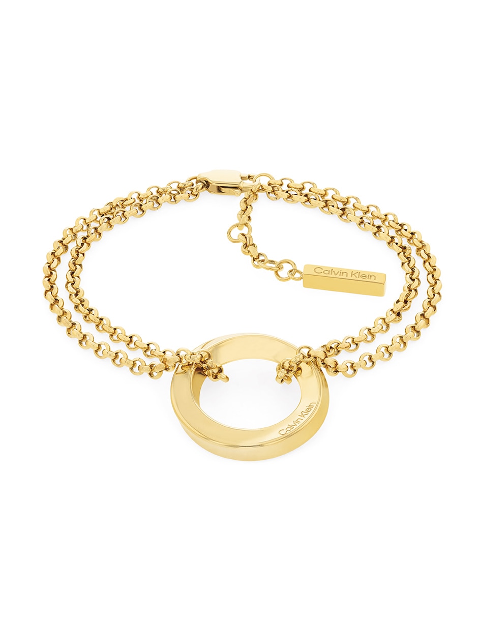 Pulsera Twisted Ring con acabado brillante 1