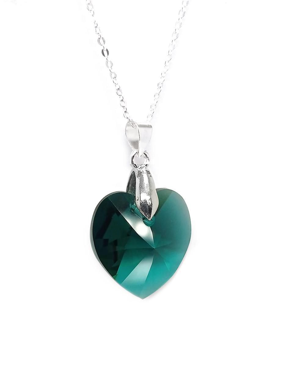 Collar de corazón Heart de plata P 925