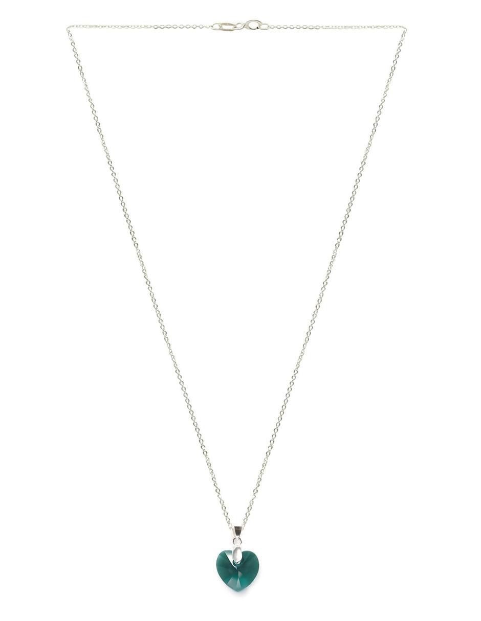 Collar de corazón Heart de plata P 925 2