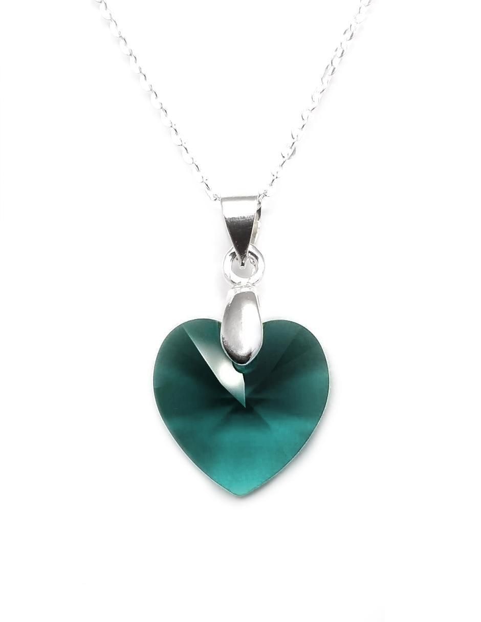 Collar de corazón Heart de plata P 925 4