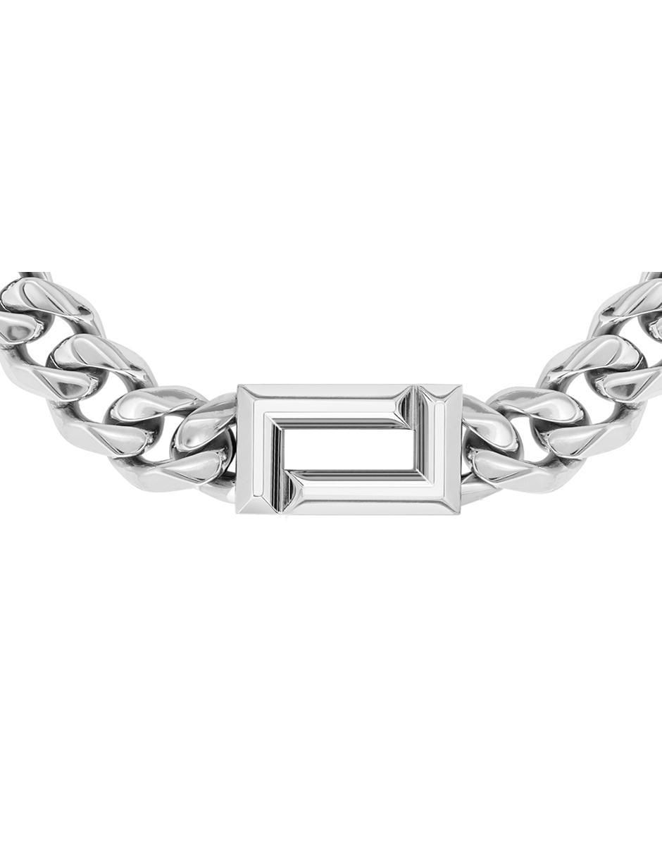 Collar lacoste fundament de acero inoxidable sin kilataje