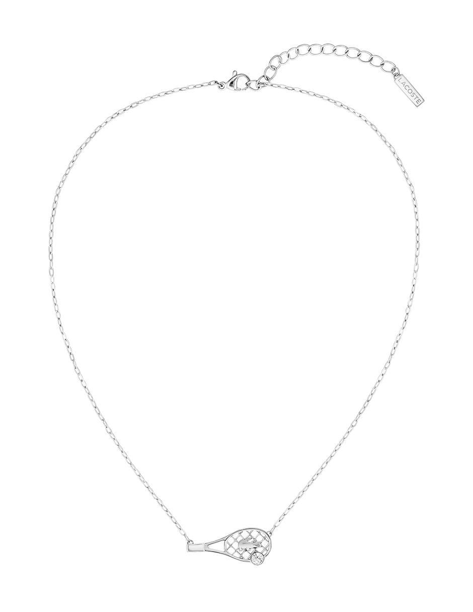 Collar lacoste winna de acero inoxidable sin kilataje