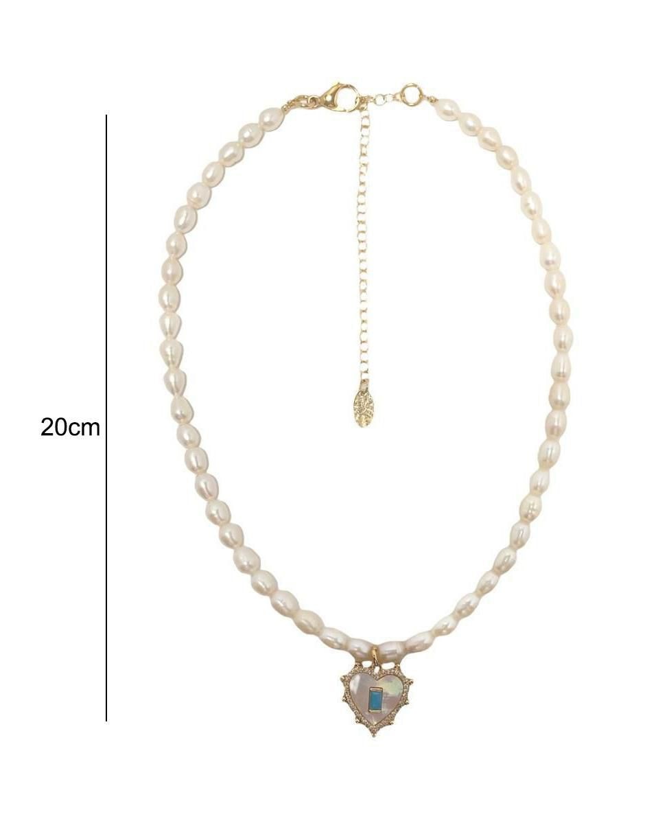 Collar de corazón 4
