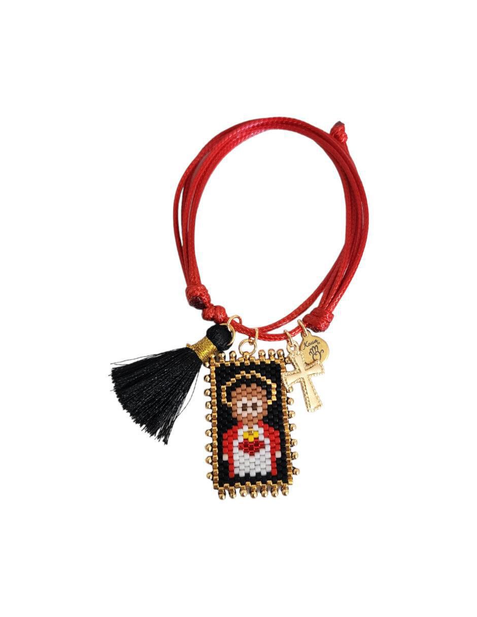 Pulsera con acabado cristal