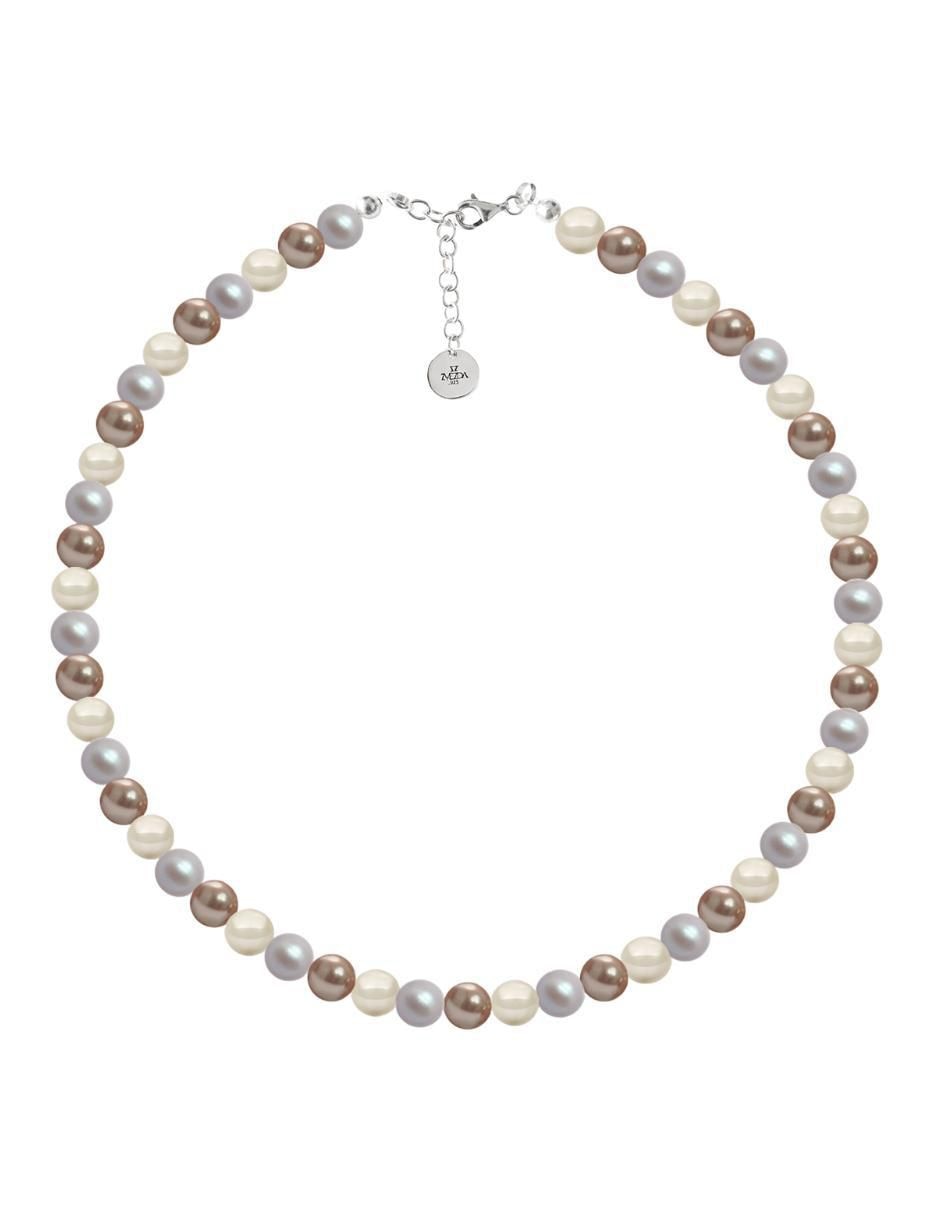 Collar Pearls de plata P 925