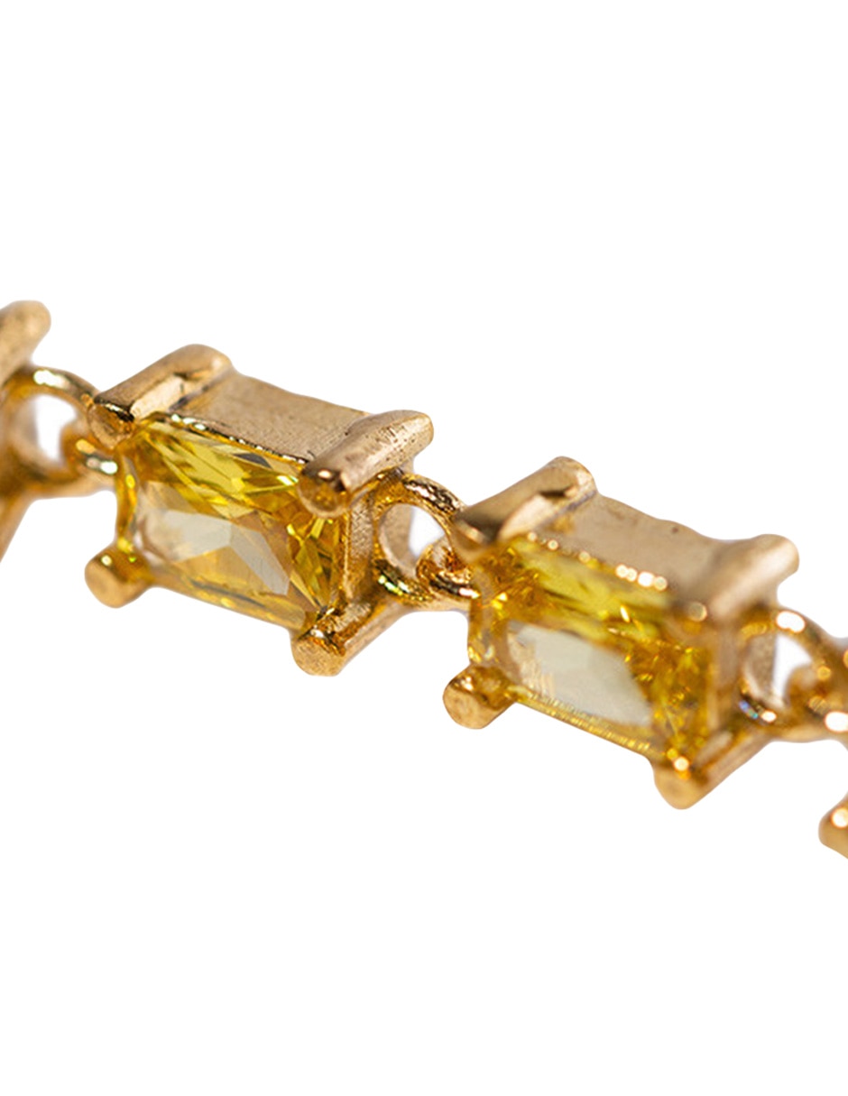 ARETES DANIEL ESPI, UNITALLA, AMARILLO
