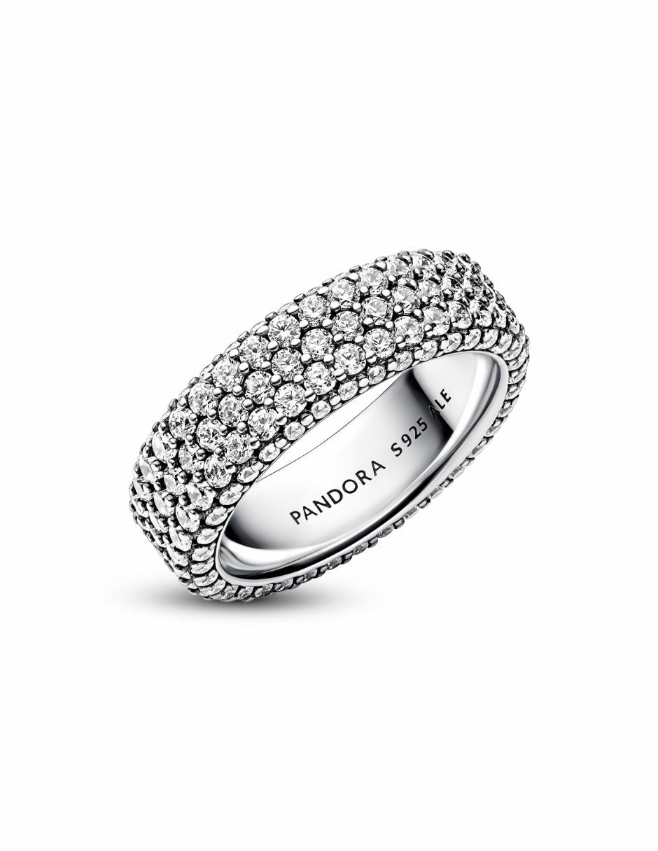 Anillo Timeless P 925 de plata zirconia cúbica brillante 3