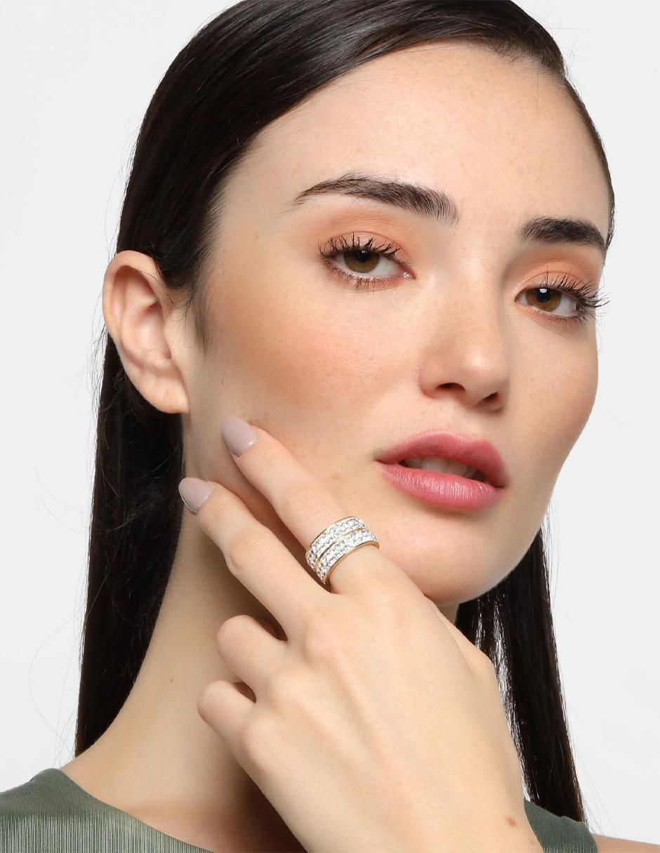 Anillo multi gemas cristal brillante 2