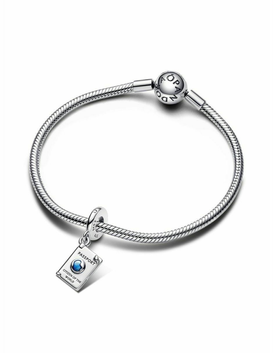 Charm de libro moments de plata P 925 zirconia cúbica 2