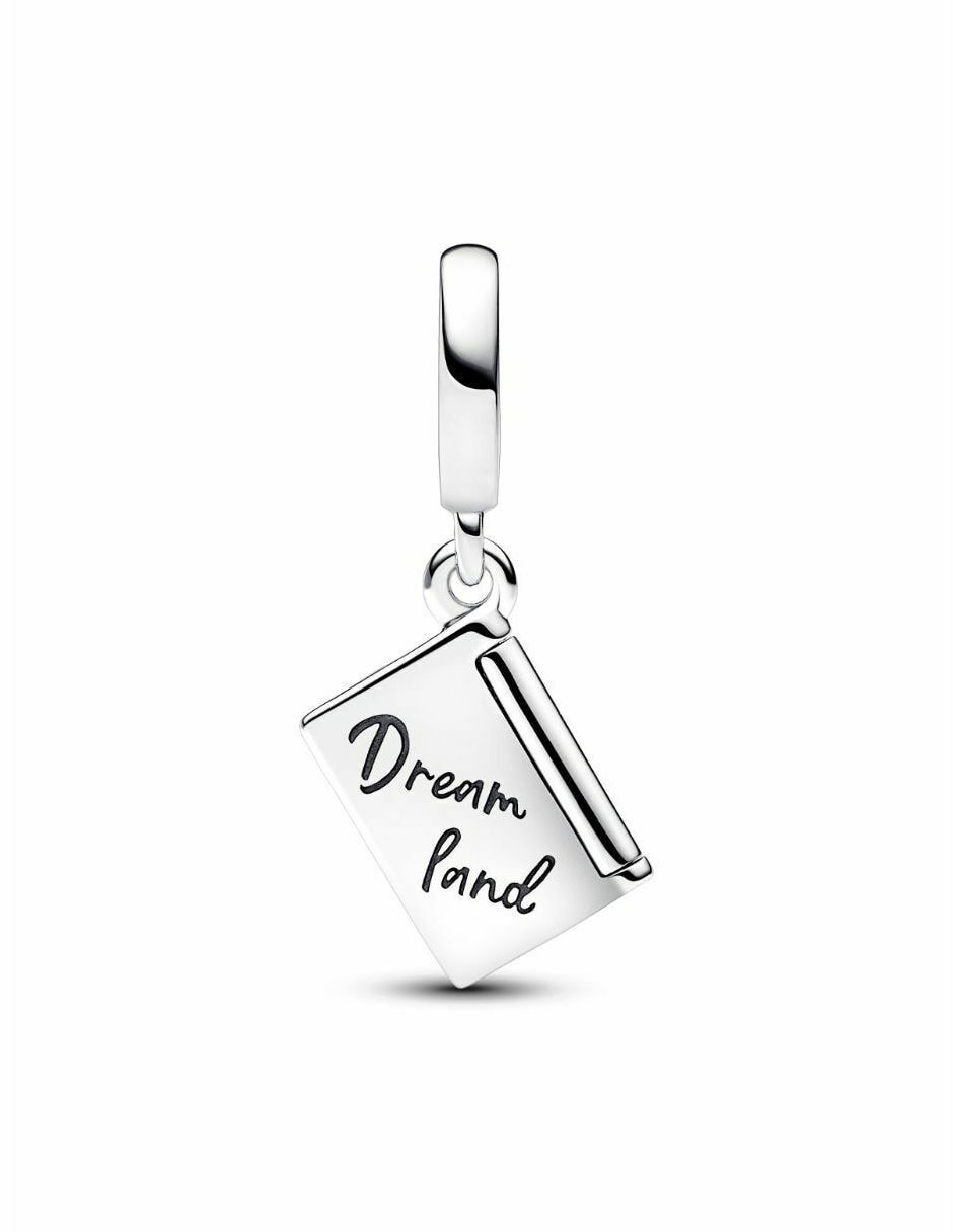 Charm de libro moments de plata P 925 zirconia cúbica 3