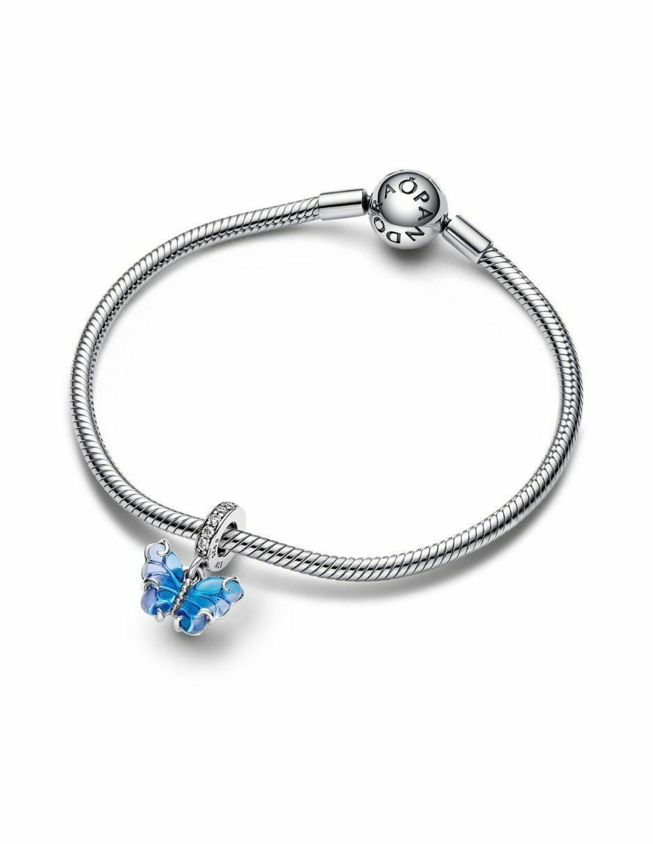 Charm de mariposa moments de plata P 925 3