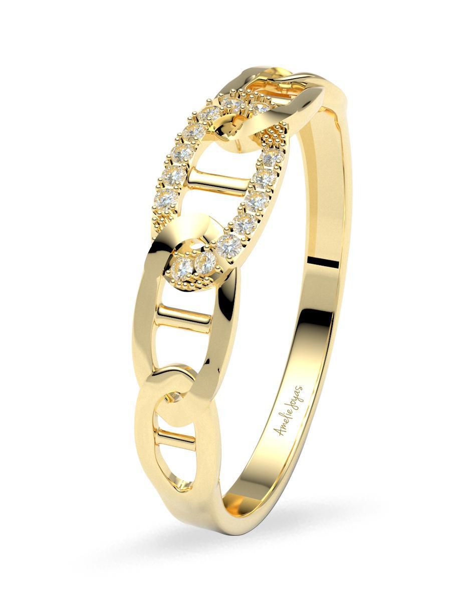 Churumbela "de (si aplica)" redondo amelie joyas sin colección sin licencia 14 k "de" oro zirconia
